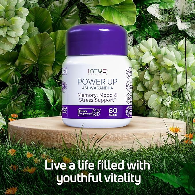 Intus Vitality – Ayurvedic Herbal Blend with Holy Basil, Cinnamon, Black Pepper & Ginger – Adaptogenic and Antioxidant Herbal Supplement for Vitality & Wellness – 3.5 oz
