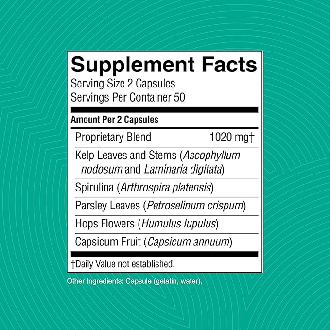 Nature's Sunshine TS II w/Hops, 100 Capsules | Supports Proper Thyroid Function and Helps Maintain Balance in the Thyroid Gland