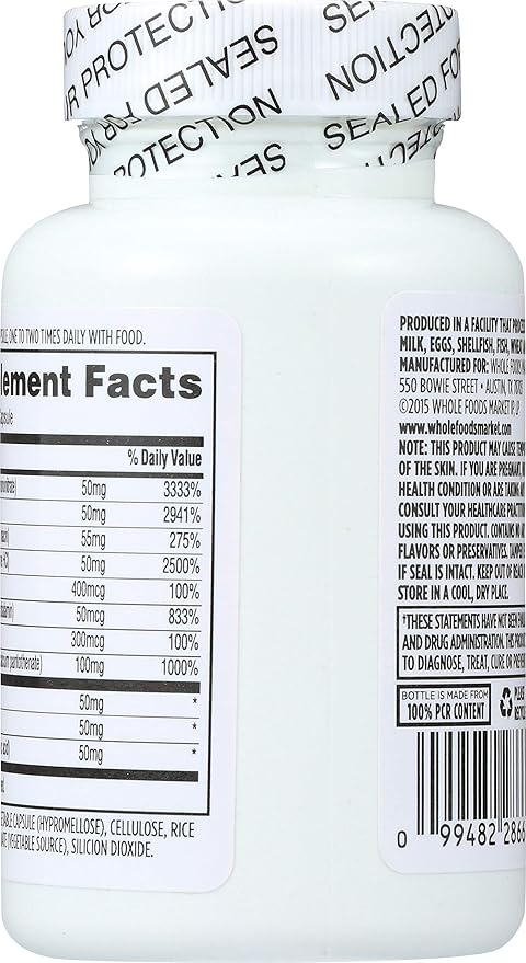 365 Everyday Value, B – 50 Complex, 90 ct, Packaging May Vary