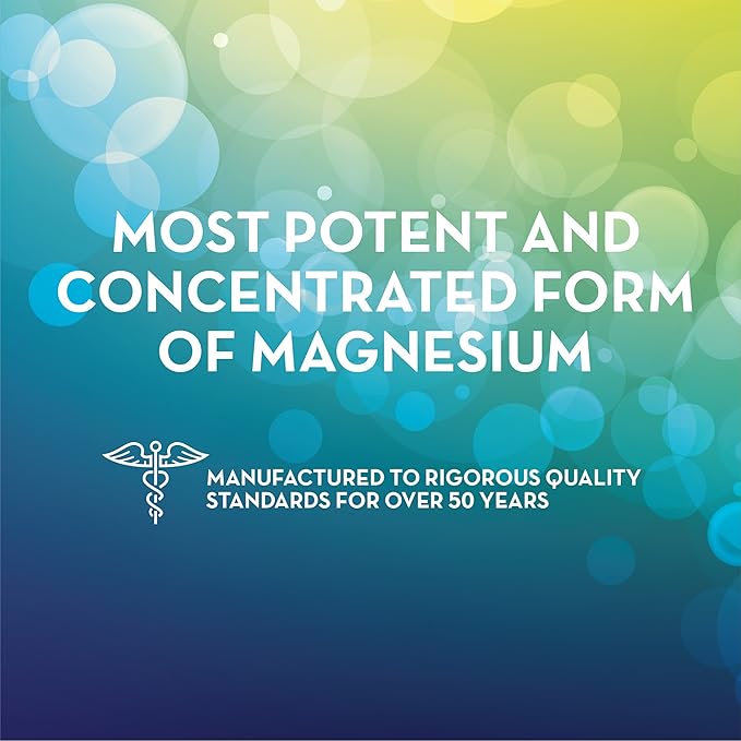Mag-Ox 400 Magnesium Mineral Dietary Supplement Tablets, 483 mg Magnesium Oxide, Pharmaceutical Grade, 120 Count, (Pack of 2)