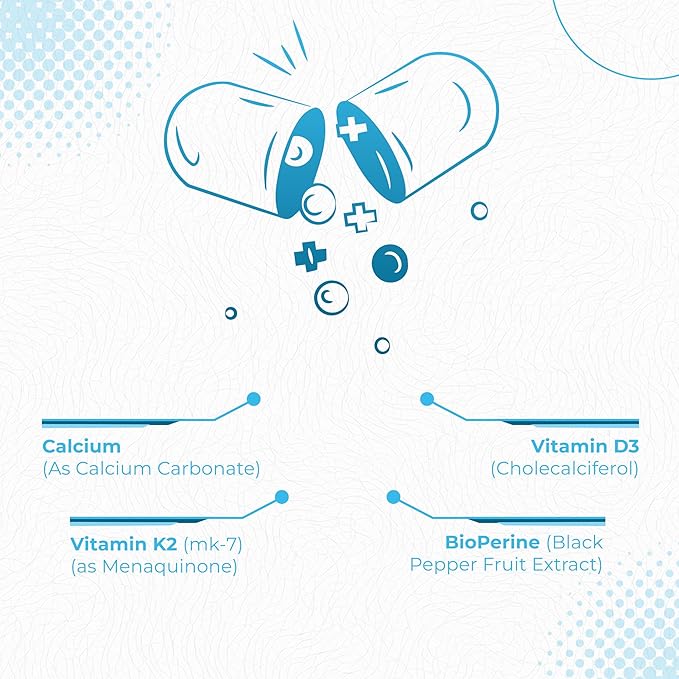 Probiotic Capsules 60 Billion Cfu's & Vitamin K2 (MK7) D3 | 240 Capsules | Free of Top Allergens