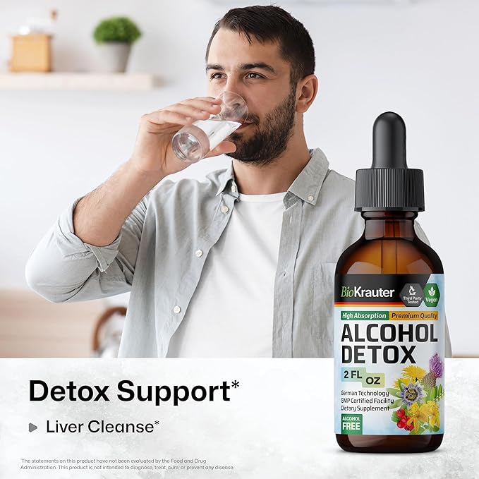 Turmeric Ginger Tincture 2 Fl. Oz. & Alcohol Detox Tincture 2 Fl. Oz.