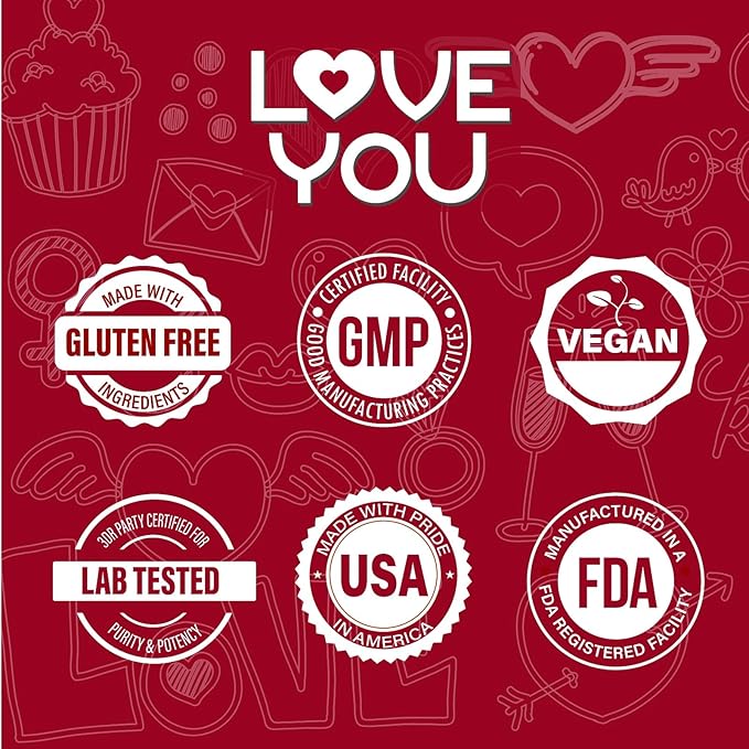 Love You Cranberry 60:1 Extract + Organic Apple Cider Vinegar – Max Strength 36,200 mg Equivalent – 120 Vegan Capsules – Urinary Tract & Digestive Support