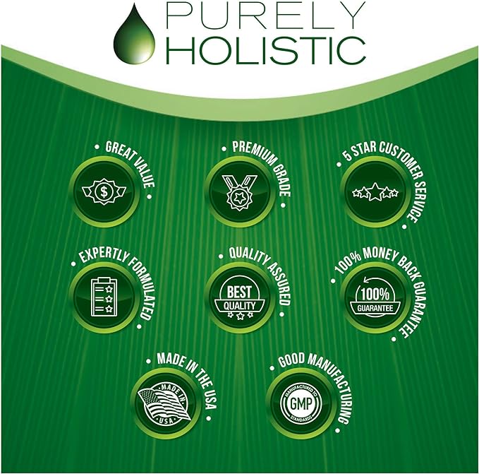 Purely Holistic Organic Elderberry Syrup for Adults & Kids (2+) - 16 fl oz - with Black Sambucus Elderberry, Propolis, Echinacea, Raw Honey & Apple Cider Vinegar - Immune Support and Immune Booster