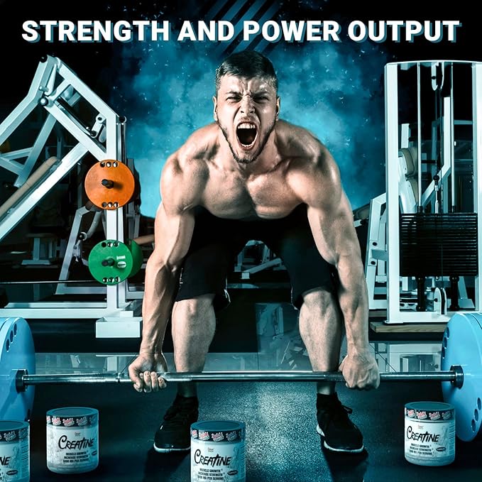 Psycho Pharma Creatine - 5g of Premium Creatine Monohydrate per Serving, 100 Servings