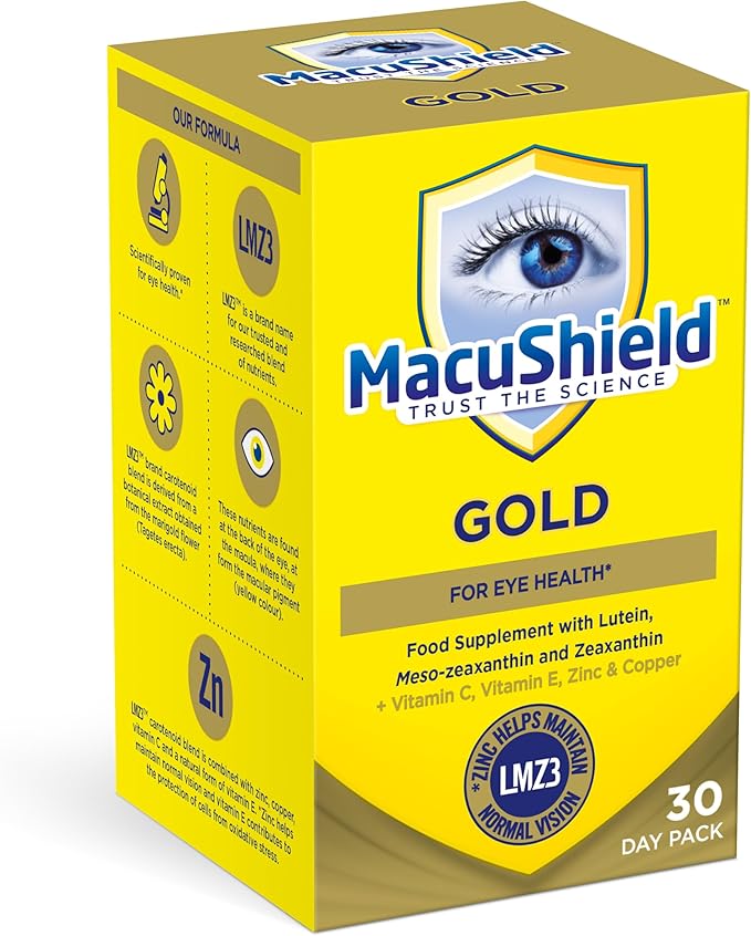 Macu Shield Gold Food Supplement - Pack of 90 Capsules