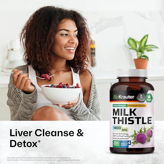 Turmeric with Black Pepper Tincture 4 Fl. Oz. & Milk Thistle 250 Capsules