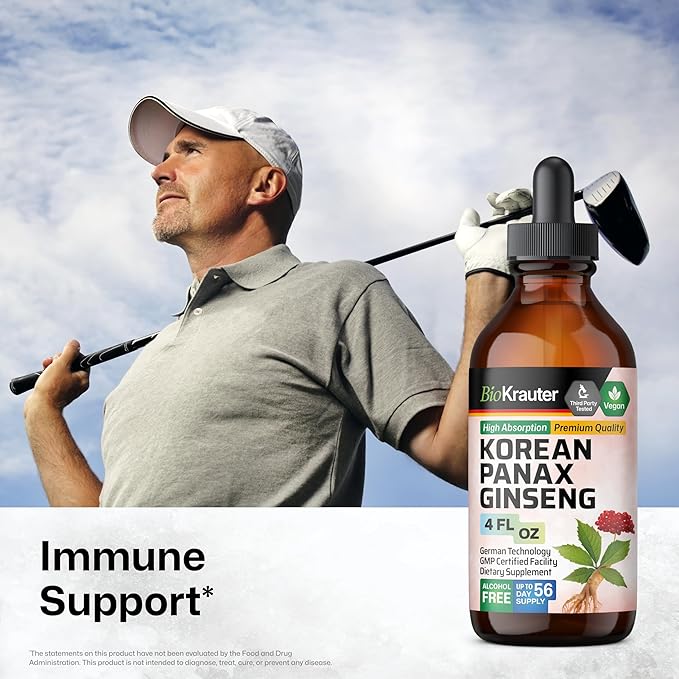 BIO KRAUTER Gymnema Tincture 4 Fl. Oz. & Ginseng Tincture 4 Fl. Oz.