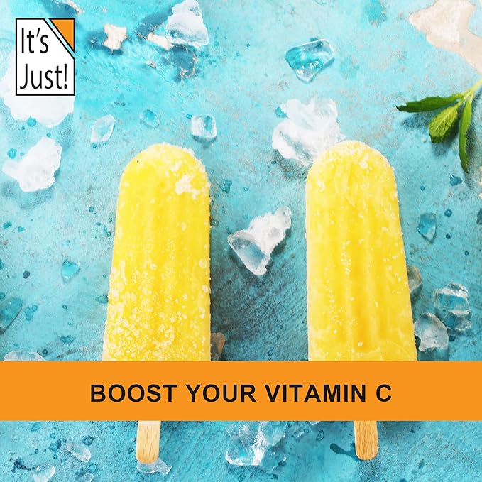 It's Just! - Vitamin C Powder, 100% Pure Ascorbic Acid, Food Grade, Immune Support, Homemade Cosmetics (11oz)