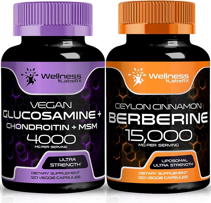 Glucosamine Chondroitin MSM | Berberine Supplement Capsules