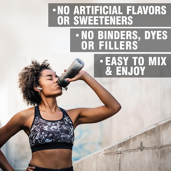 Ultimate Amino Complex Powder (Berry Flavor, 30 Servings, 4g Each) All 9 Essential Amino Acids Supplement with Cystine & Tyrosine - 2:1:1 BCAA Ratio - Energy, Lean Muscle & Recovery - Vegan & Non-GMO