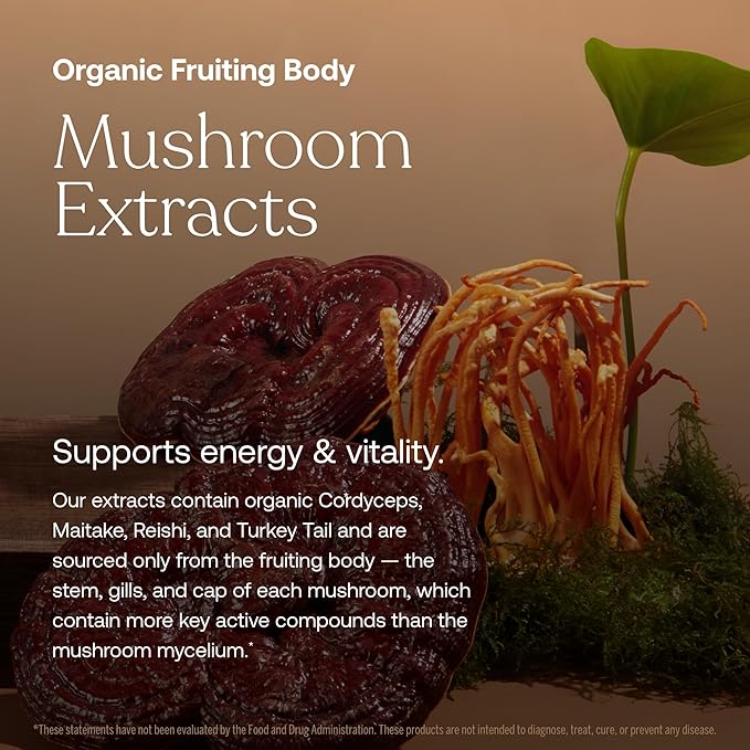 True Grace One Daily Men’s Multivitamin Fermented Minerals, Organic Adaptogens & Mushrooms Whole Body Balance Immune, Endurance, Bone & Heart Support - Non-GMO, Gluten Free - 30 Vegan Tablets