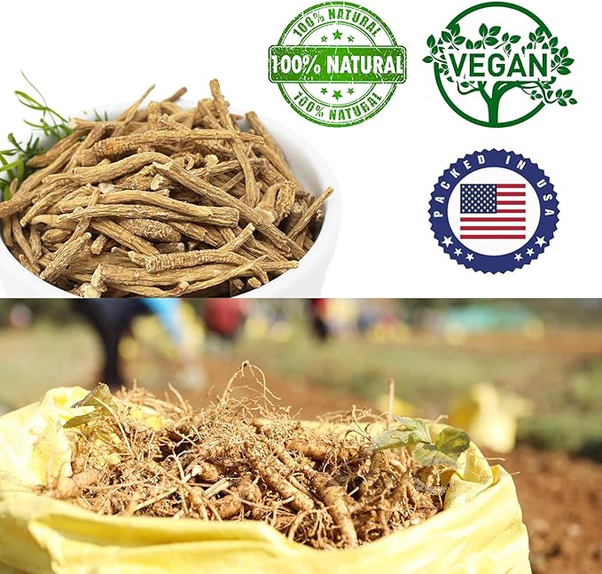 Hand-Selected A Grade Cultivated Wisconsin American Ginseng Roots Ginseng Tea 美國威斯康辛州西洋參須 花旗參須 實惠裝 4oz.(113g.)