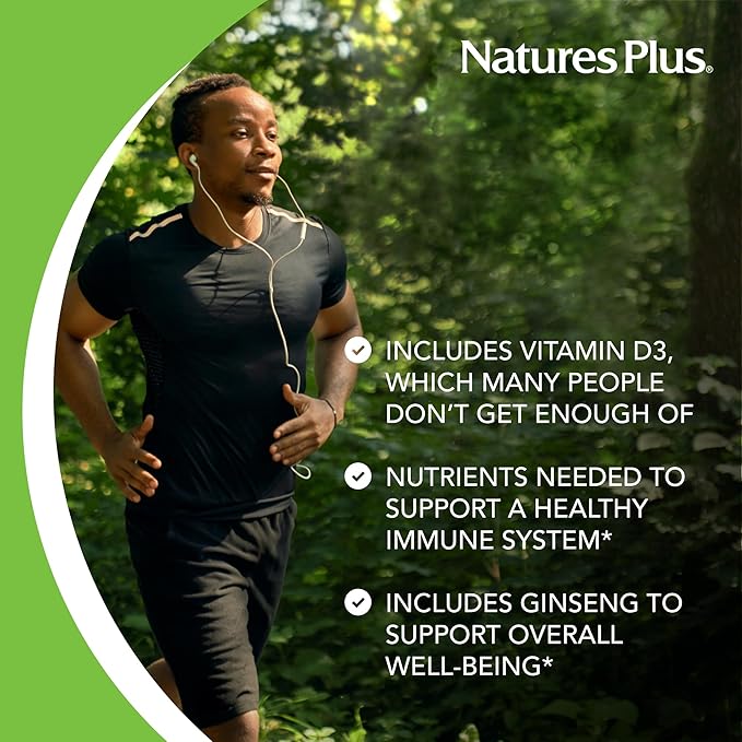 Natures Plus Source of Life Liquid, Tropical Fruit - 8 fl oz - Multivitamin & Mineral Supplement - Gluten Free, Vegetarian - 8 Servings