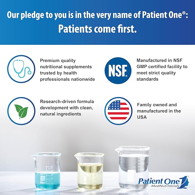 Patient One GastroOne | Powder Supplement to Support GI Lining and Gut and Digestive Health* | with Glutamine, DGL, Ginger, nAG and More | 6.35 oz