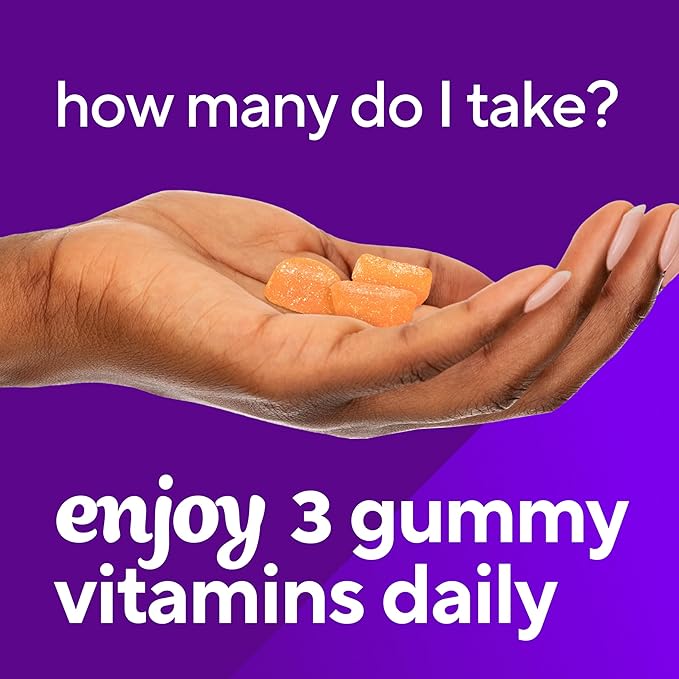 Vitafusion Power C Gummy Immune Support* with Vitamin C, Delicious Orange Flavor, 63ct (21 Day Supply)