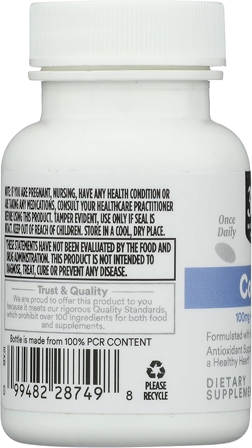 365 by Whole Foods Market, Co Q10 100Mg, 30 Softgels