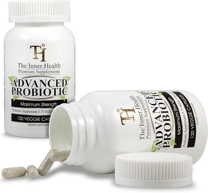 PROBIOTIC Supplement 5.75 Billion Organisms-Bacillus Subtilis Bifidobacterium Longum L.Acidophilus L.Rhamnosus L.Plantarum-120 Caps