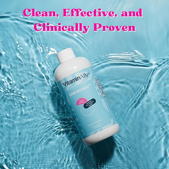 Gutessence Liquid Prebiotic Fiber | Clinically stuided Prebiotic Fiber | Supports Gut Health and Immune Health | Non-GMO | 100% Vegan | Sugar Free | 32 Servings