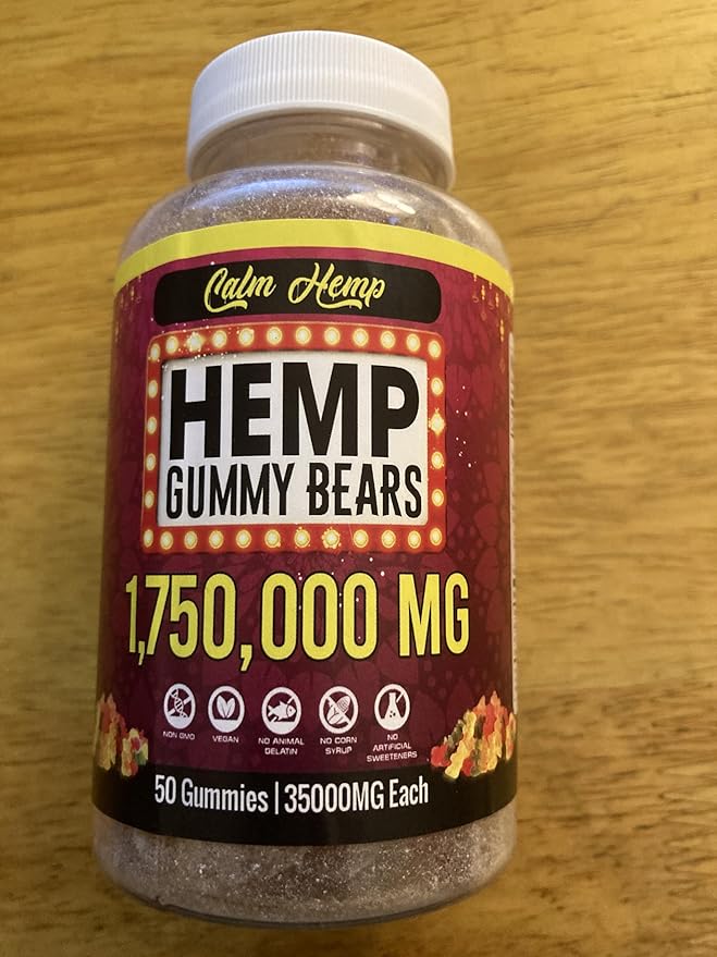 High Potency Organic Hemp Gummies Adults Vegan Infused Earthmed Natural Oil Gummy Blissful Aura Extra Strength Vitamin E Premium Omega 3 6 8 9