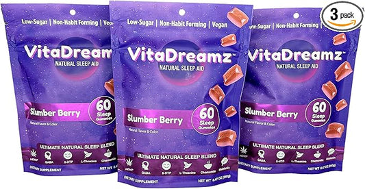 SleepEZ Pillowz - 60 Gummies (Pack of 3)