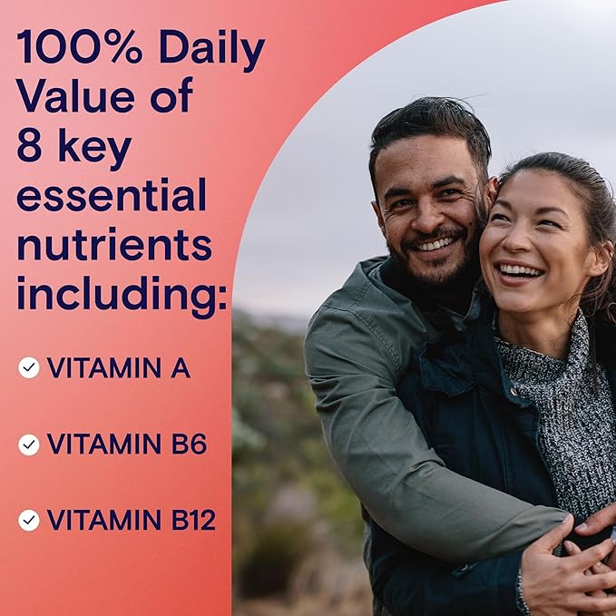 One A Day Daily Essentials, Multivitamin for Women & Men, Supports Healthy Brain and Muscle Function and Immune Health, Adult Multivitamin with Vitamin D, E and Vitamin B12, 150 Count