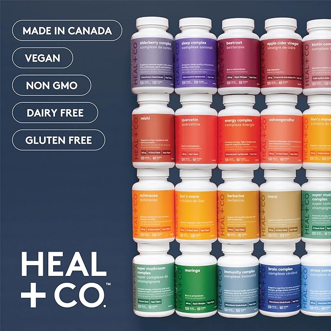 HEAL + CO. Lion's Mane 120 Caps