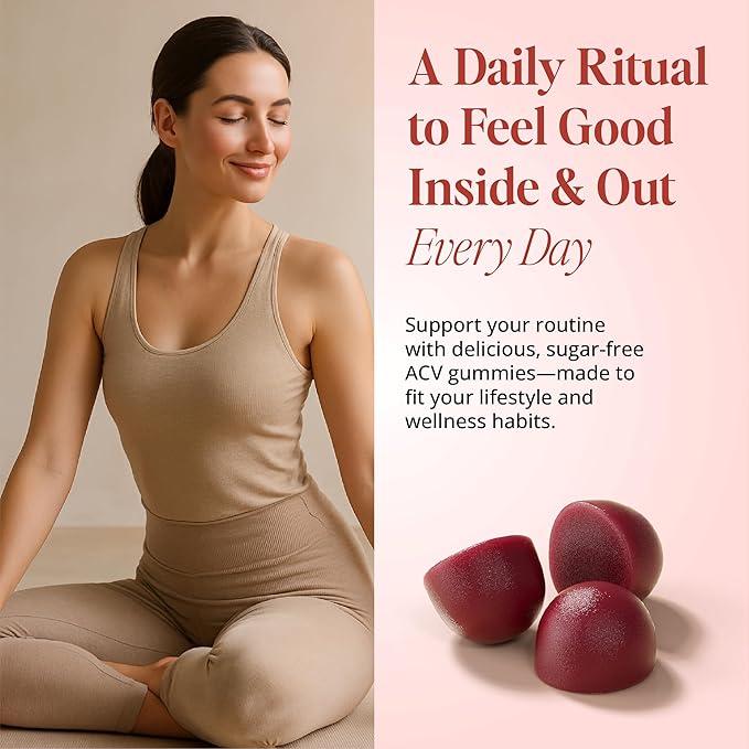 Day & Night Wellness Bundle: Apple Cider Vinegar + Sleep Gummies | Natural Support Formula with Lemon Balm, Valerian Root & ACV | Sugar-Free, Vegan, Non-GMO (120 Count)