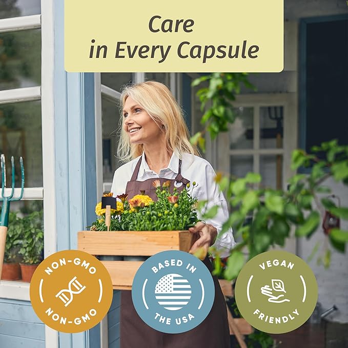 HERBAMAMA Korean Panax Ginseng Capsules - 1600mg Red Ginseng Root for Brain & Energy Support - Vegan, Non-GMO Korean Red Panax Energy Supplement, 100 Caps