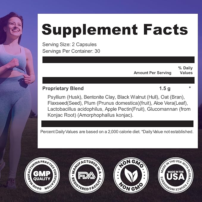 Lure Essentials BellyOrb & Colon Cleanse Psyllium Husk Fiber Supplement: Synergistic Bundle for a Happy Gut and Healthy Belly