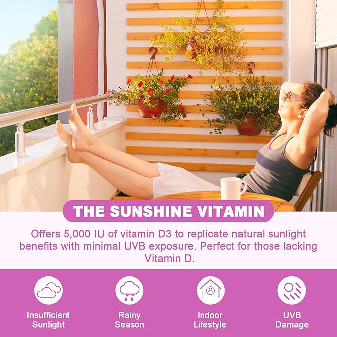 NEVISS Melatonin + Vitamin D3 & B12 Gummies, Vegan, 2+2=4 Pack