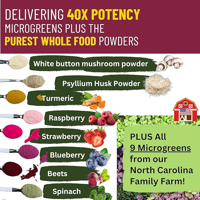 InviNutri Powder for extreme PICKY EATERS ARFID ASD. Transform any food into Superfood with Organic Nutrition Boost, Invisibly Effortlessly Instantly! 40x Nutrient-Rich 30mg Sulforaphane TRIAL PORTION