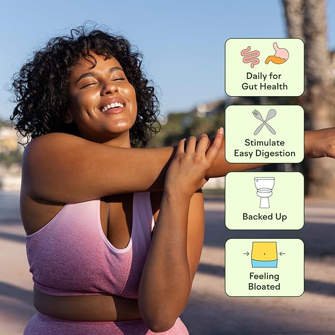 Feel Goods Gut Guardian, Organic Fiber, Probiotic & Prebiotic Powder, Sugar Free, Herbs for Bloat, Gut Health Support, Digestive Health for Men & Women, Non GMO, Vegan, Tropical Mango, 30CT