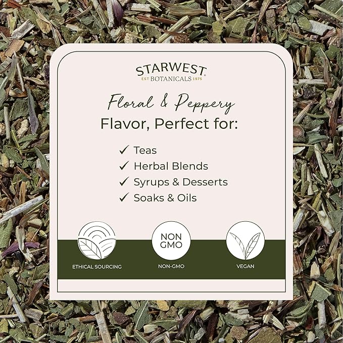 Echinacea Ang Herb Cut & Sifted Organic - 4 Oz,(Starwest Botanicals)