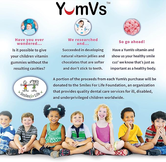 Zinc Vitamin C and Echinacea Gummies for Adults and Kids by YumVs | Chewable Gummy - Vegetarian, Halal, Kosher | Orange Flavor - 60 Count