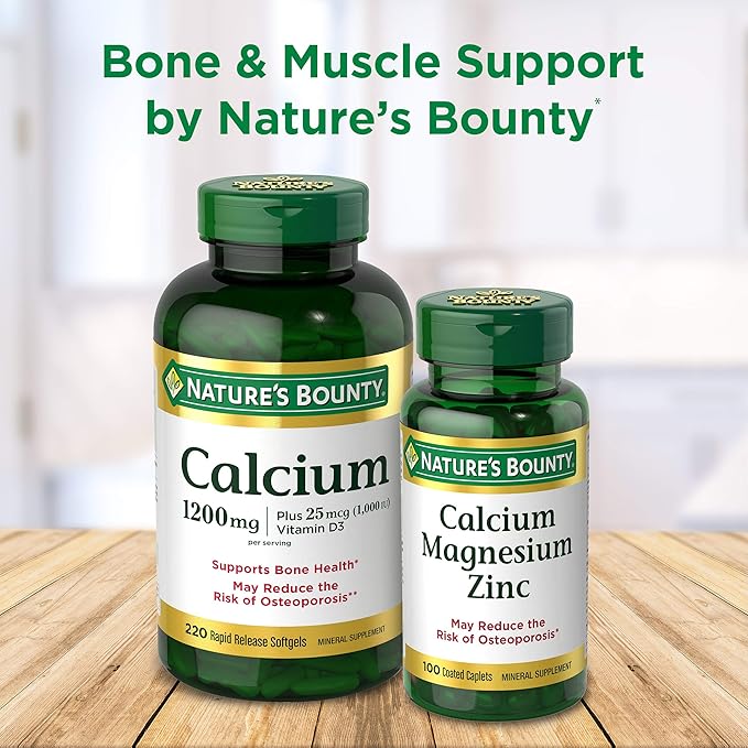 Nature's Bounty Glucosamine Chondroitin Pills and Dietary Supplement, Support Joint Health, 110 Capsules