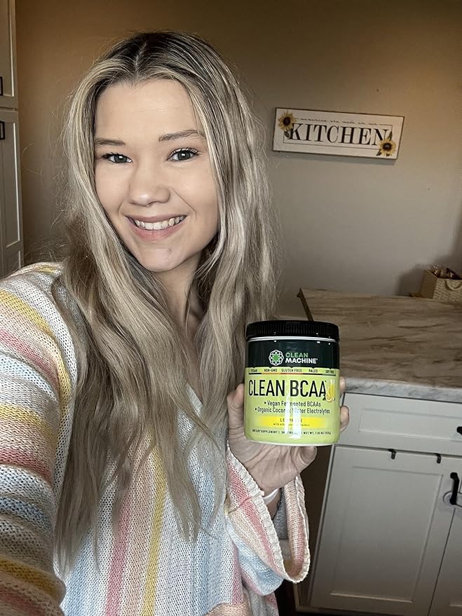 Clean BCAA - 2:1:1 Food Sourced BCAAs Powder & Coconut Water Electrolytes Recovery & Amino Energy Supplement - Award Winning Vegan Amino Acid Supplement - 90 Servings (3 Pack, Variety)