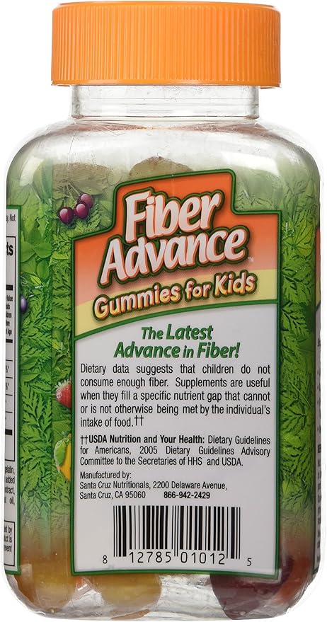 Fiber Advance Gummies For Kids Daily Fiber Supplement, 60 count