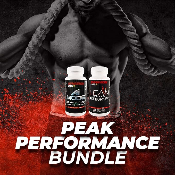DynamismLabs Peak Performance Bundle - Lean Advanced Fat Burner and AI Brain Booster