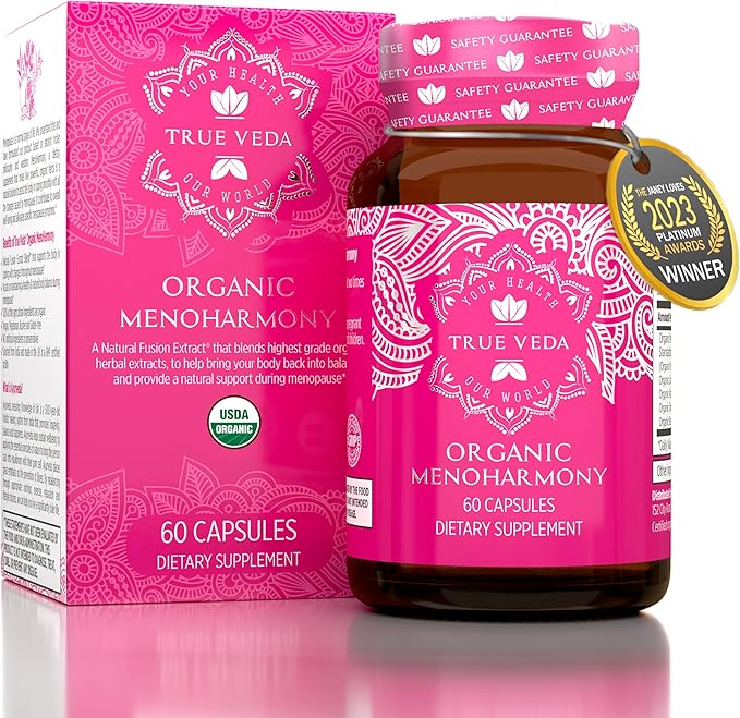 Clarity Bundle USDA Organic | Multi-Award-Winning | Organic Bacopa | Organic MenoHarmony Capsules