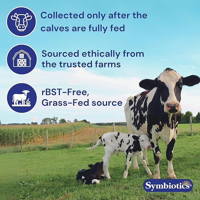 Symbiotics Immunity Support Colostrum Plus Chewables (Pineapple)