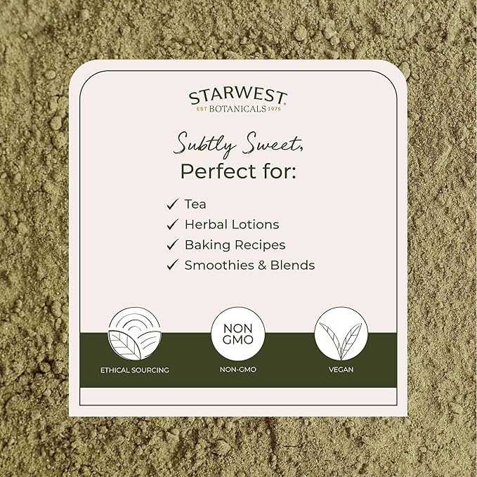 Starwest Botanicals Organic Chamomile Flower Powder, 4 Ounces