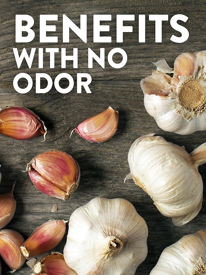 Nature's Truth Odorless Garlic 2400 mg | 120 Softgels | Extract Pills | Non-GMO, Gluten Free Supplement