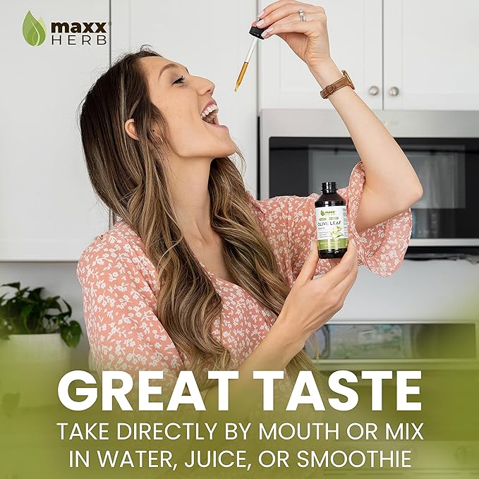 Maxx Herb Olive Leaf Extract – Max Strength Oleuropein Liquid Absorbs Better Than Capsules or Tea, for Immune Support, Heart Health, and Seasonal Wellness - 4 Bottles, 4 Oz Each (240 Servings)