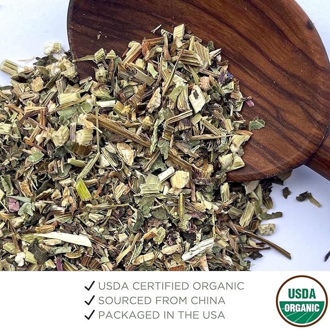 Organic Echinacea Purpurea 4 oz. (113g), USDA Certified Dried Echinacea Tea, Premium Quality Herb, Purple Coneflower, Cut & Sifted
