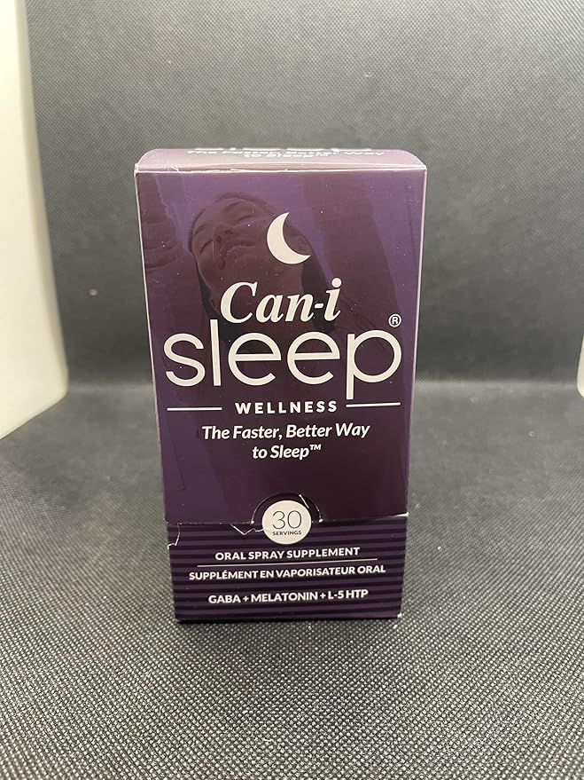 Sleep Fast & Longer 6-Pack | 180 Servings | Natural Vitamin Spray Sleep Aid with Melatonin, GABA, & 5-HTP | Multivitamin for Adults, Rejuvia Sleep through the Night by Can I Wellness