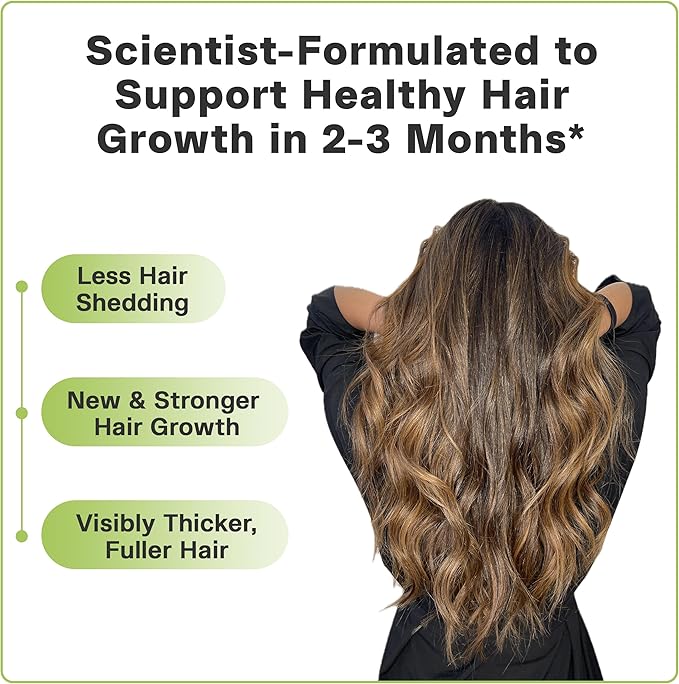 Best Biotin | Collagen | Keratin - Clinically Tested Multi Collagen Supplement for Hair Growth, Healthy Skin and Strong Nails. Non-GMO, Vegan, Gluten-Free. Made in USA. 30 Day Supply - 30 Count