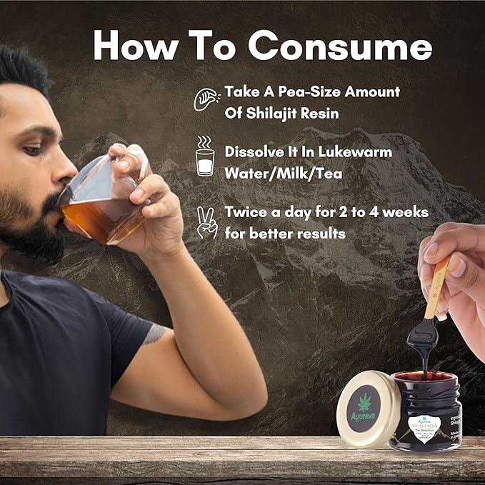 Pure Himalayan Shilajit Resin - 78% Fulvic Acid, 85+ Minerals, Lab Tested - Natural Energy Booster for Men & Women, Pure Shilajit for Vitality & Wellness- 30g