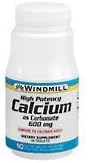 Windmill Calcium Carbonate 600MG - 60 Tablets