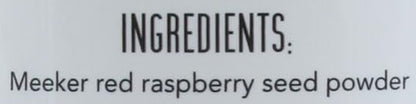 Meeker Red Raspberry Seed Powder - Natural Source of Ellagic Acid and Fiber - Locally Milled from US-Grown Raspberry Seeds - 5 lb / 2.26 kg